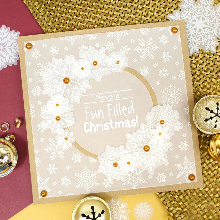 Parchment Snowflake Die Cuts
