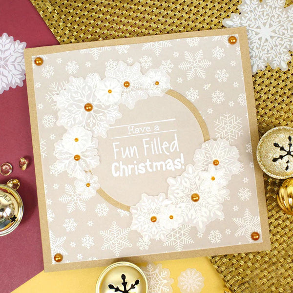 Parchment Snowflake Die Cuts