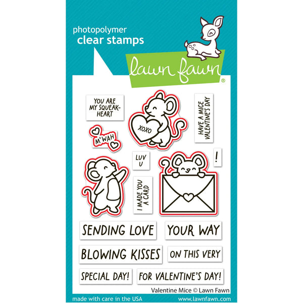 Valentine Stamp + Die + Coloring Stencil Set Bundle