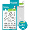 Valentine Mice Stamp + Coloring Stencil Bundle