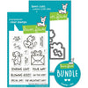 Valentine Mice Stamp + Die Bundle