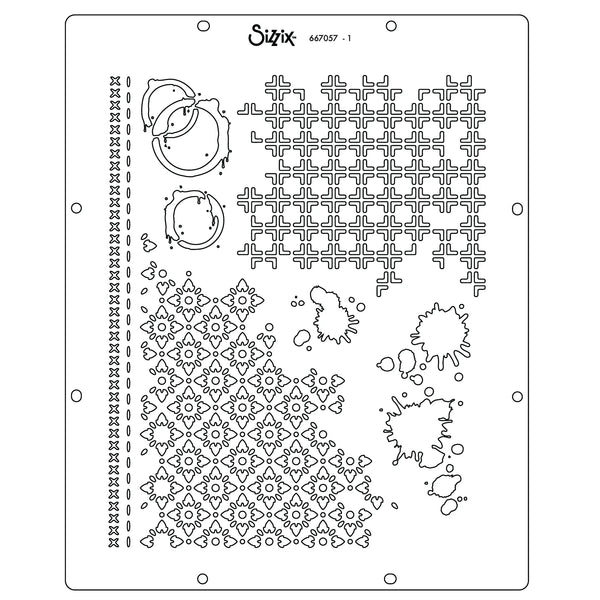 Artful Layers A4 Stencil | 49 & Market