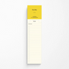To Do List / Planning Memo Bookmark