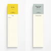 To Do List / Planning Memo Bookmark