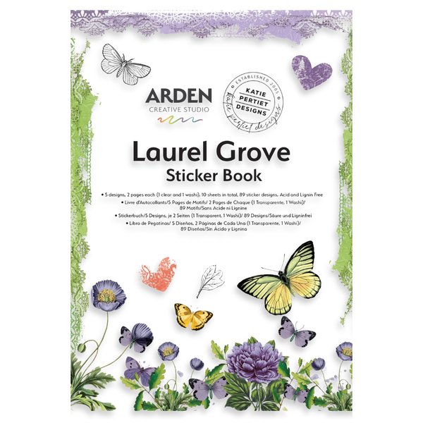 Laurel Grove Sticker Book | Katie Pertiet