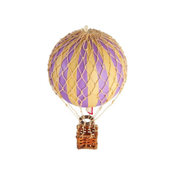 Lavender Mini Hot Air Balloon