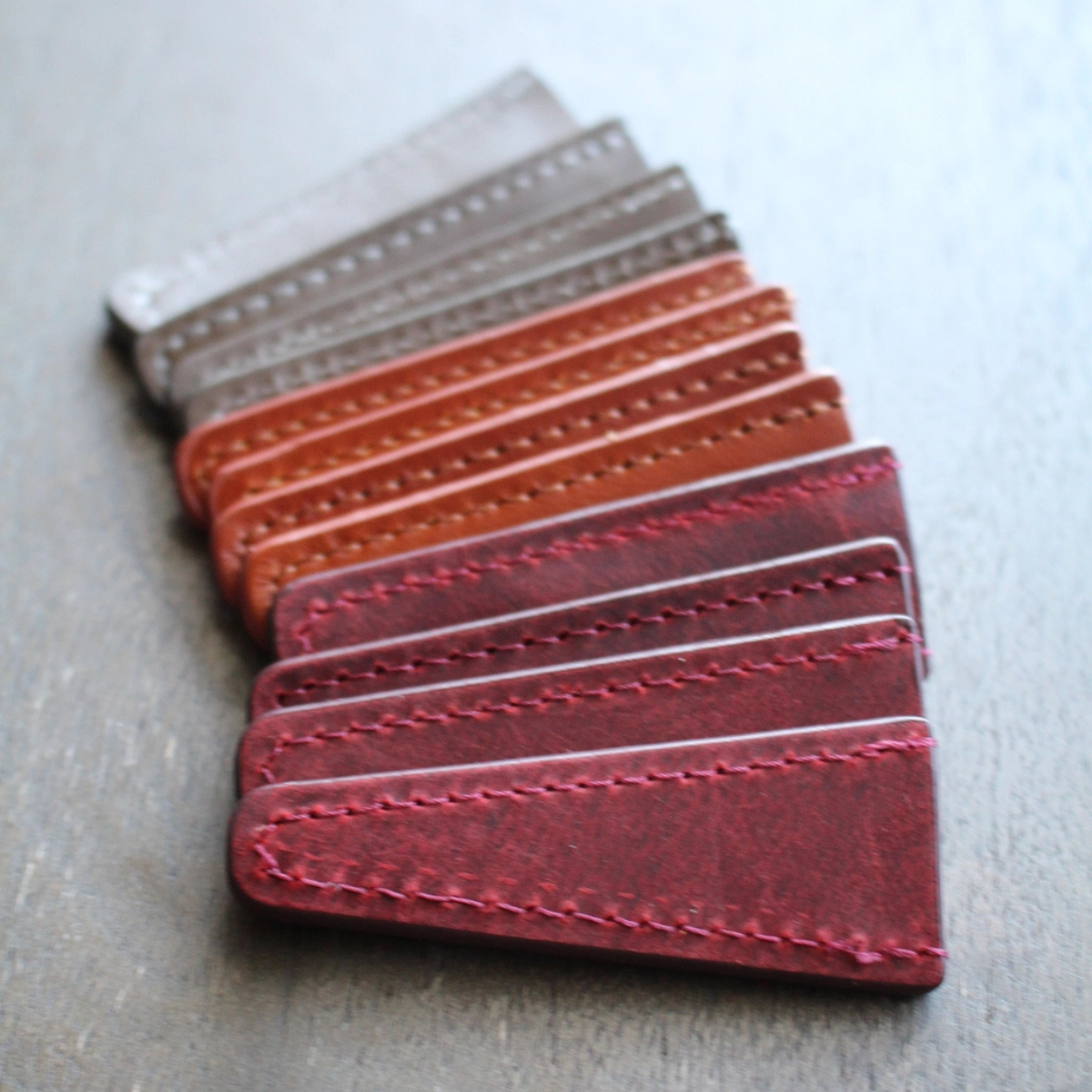 Leather Embroidery Scissor Sheaths