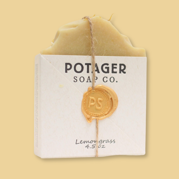 Lemongrass Calendula Bar Soap {Certified Organic}