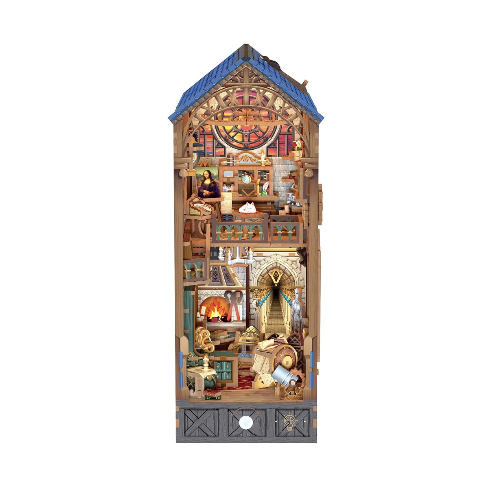 {coming soon!} Leonardo da Vinci Diorama Book Nook Kit