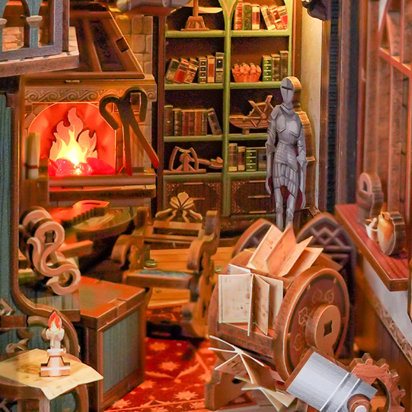 {coming soon!} Leonardo da Vinci Diorama Book Nook Kit