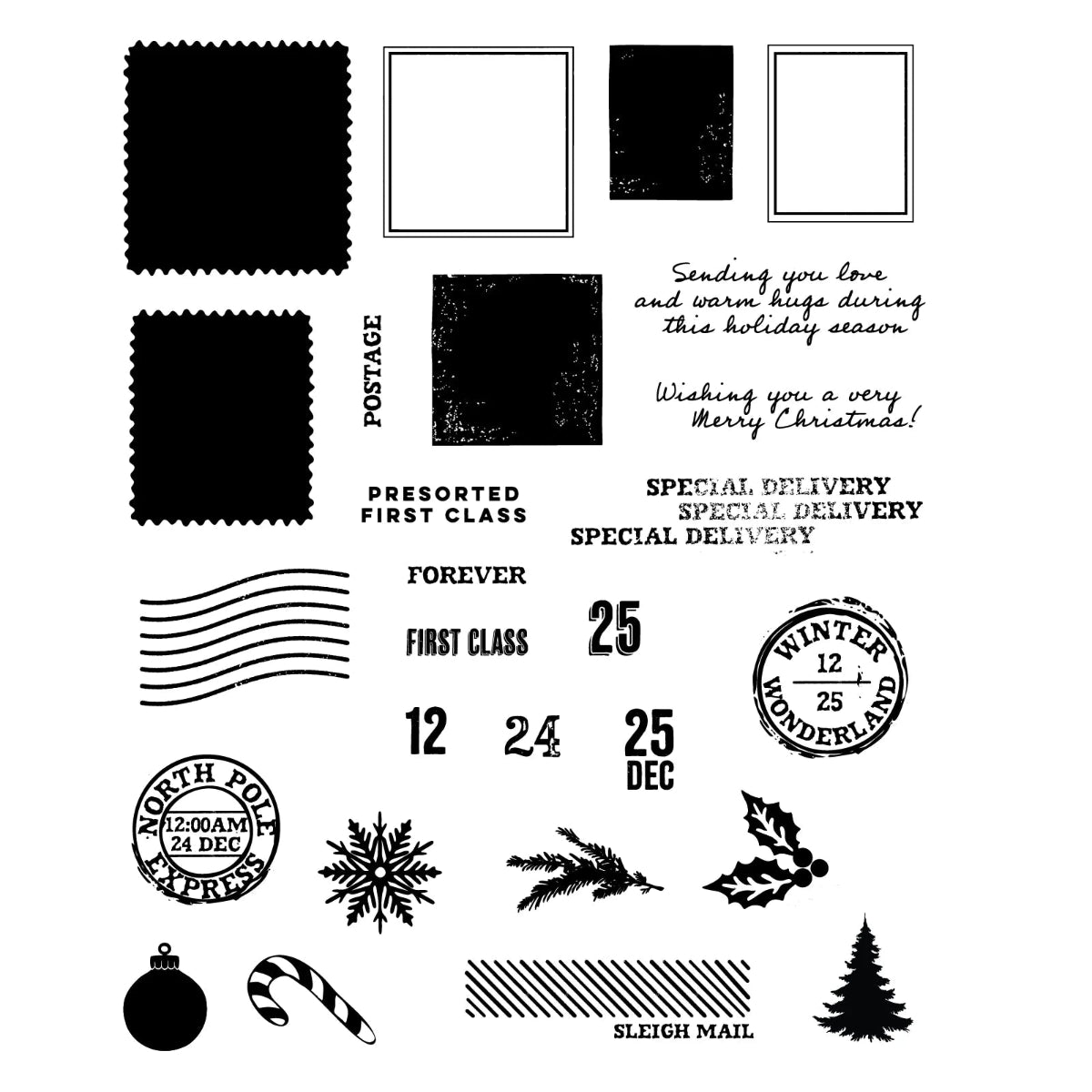 Special Delivery Framelits Die + Stamp Set | 49 & Market