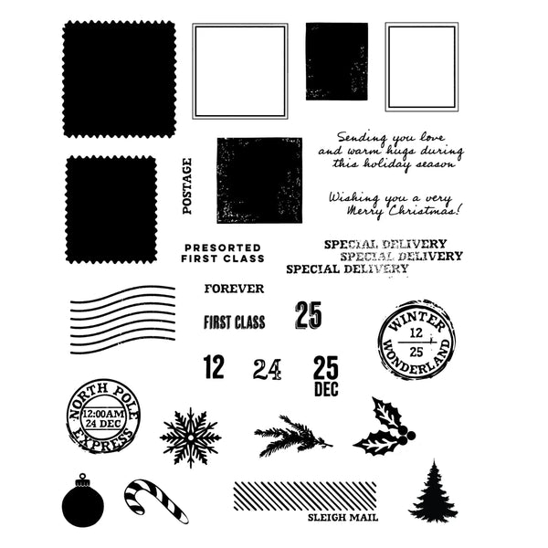 Special Delivery Framelits Die + Stamp Set | 49 & Market