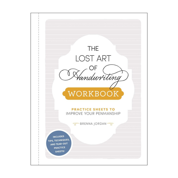 The Lost Art of Handwriting Book + Workbook Bundle | Brenna Jordan