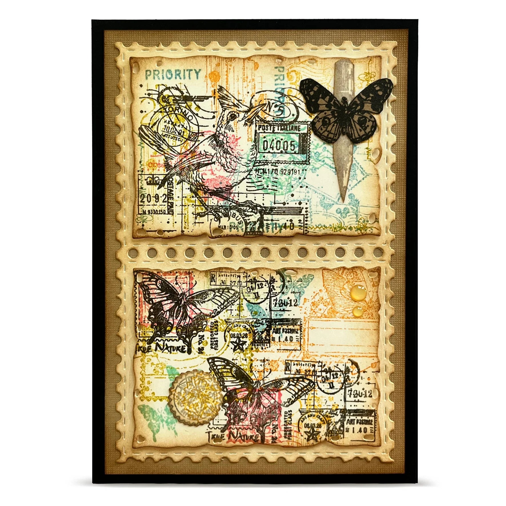 Royal Dispatch Series A7 Clear Stamp Set No. 1444