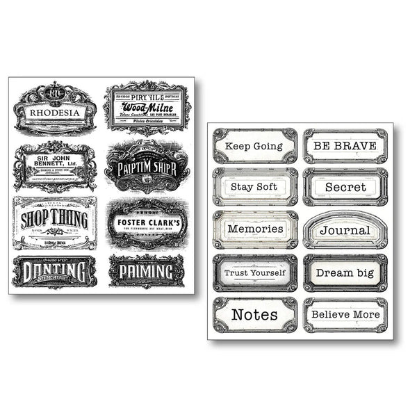 Lithographs 10pg Sticker Set