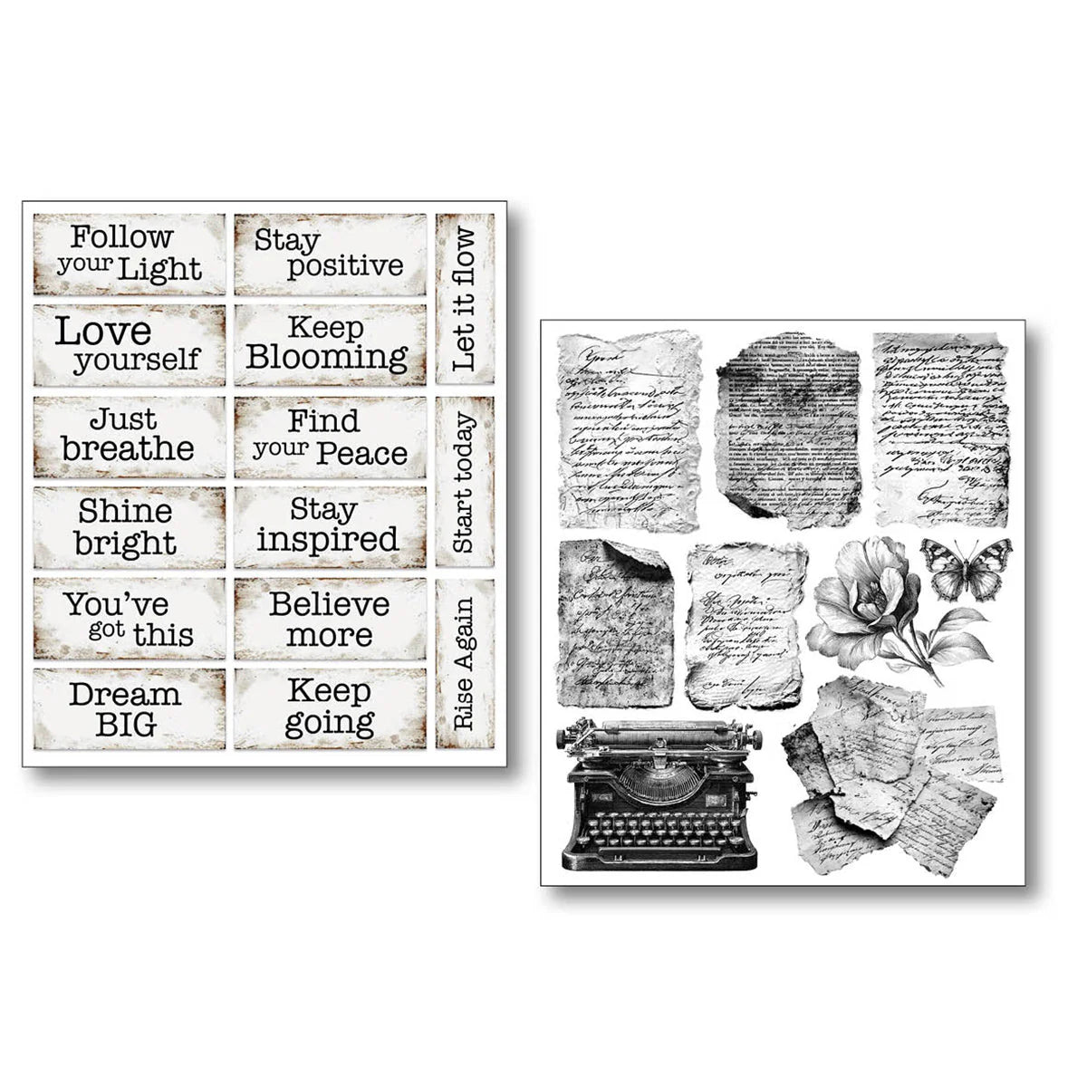 Lithographs 10pg Sticker Set
