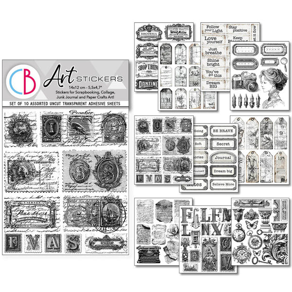 Lithographs 10pg Sticker Set