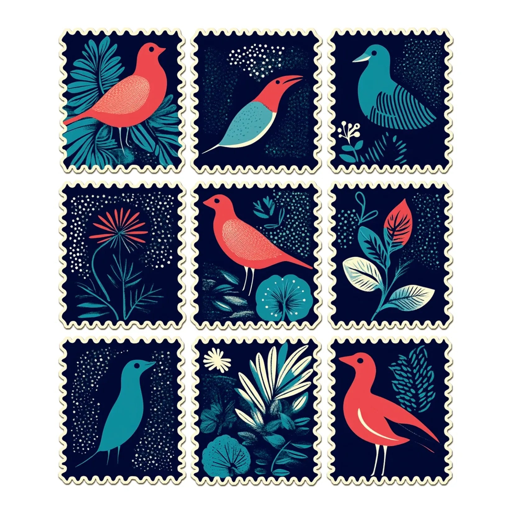 Faraway Mail Sticker Set