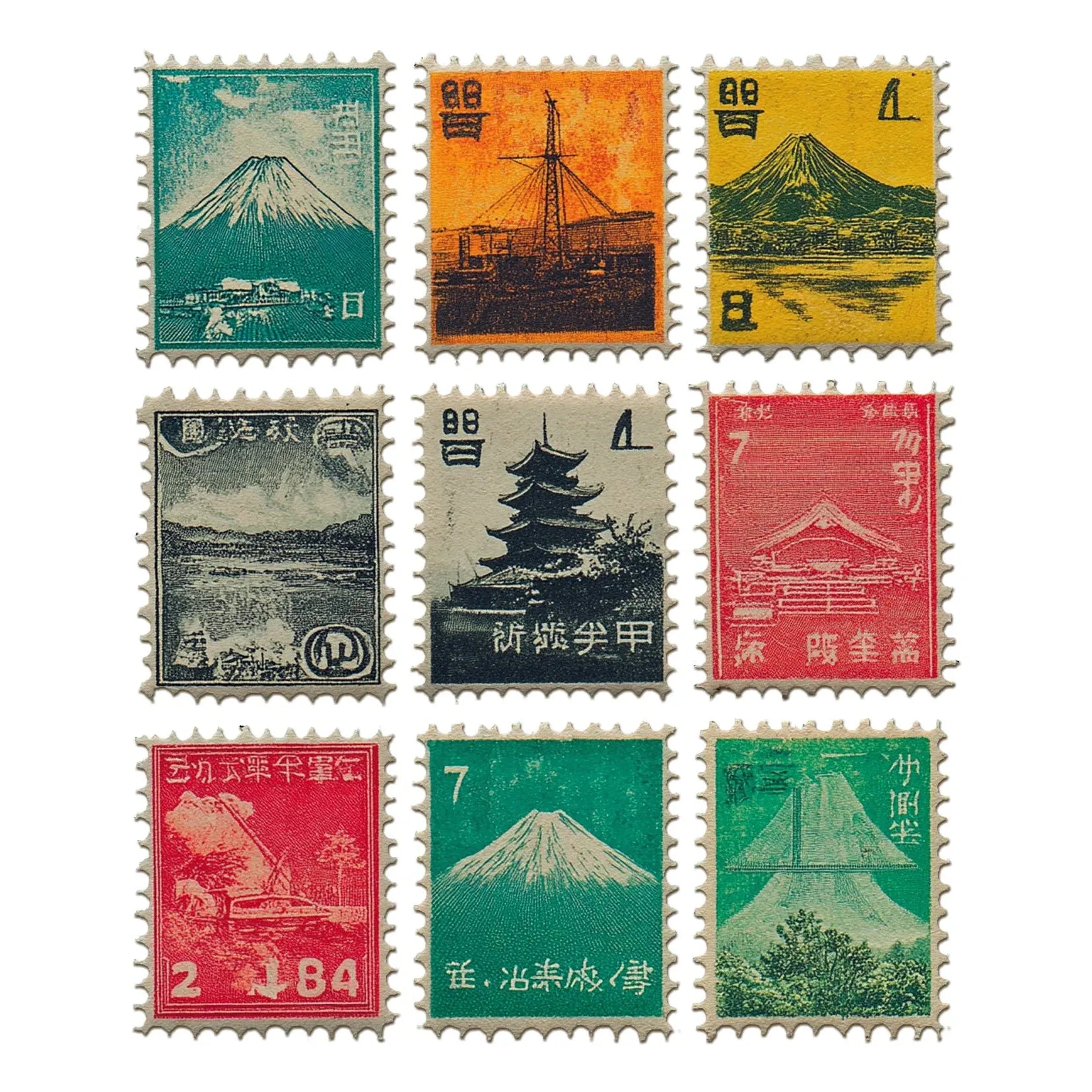 Faraway Mail Sticker Set