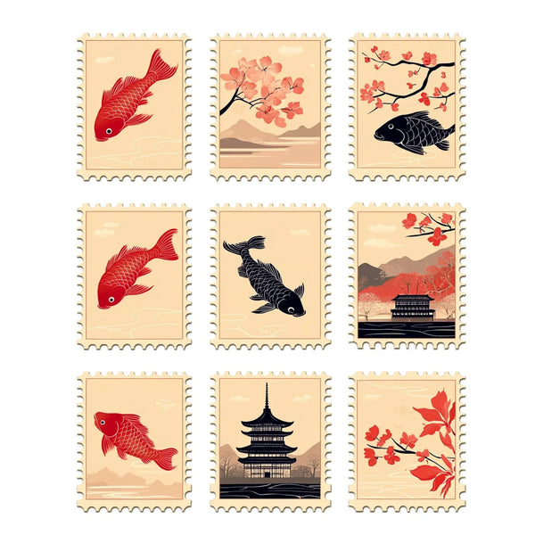 Faraway Mail Sticker Set