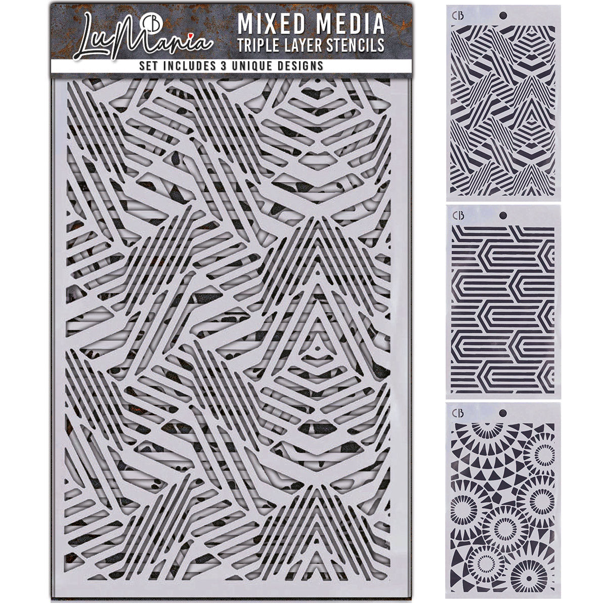 Triple Layer Stencil Set No. 3