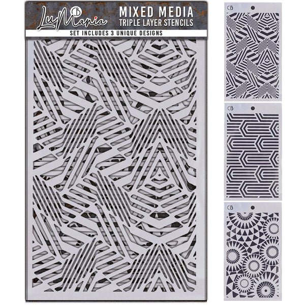 Triple Layer Stencil Set No. 3