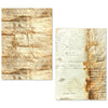 Vintage Manuscript A5 Tissue Paper 24pk