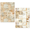 Vintage Manuscript A5 Tissue Paper 24pk