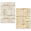 Vintage Manuscript A5 Tissue Paper 24pk