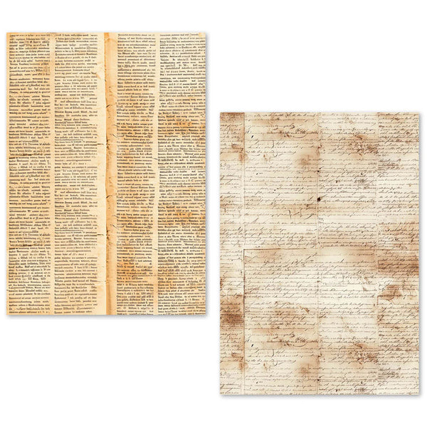 Vintage Manuscript A5 Tissue Paper 24pk