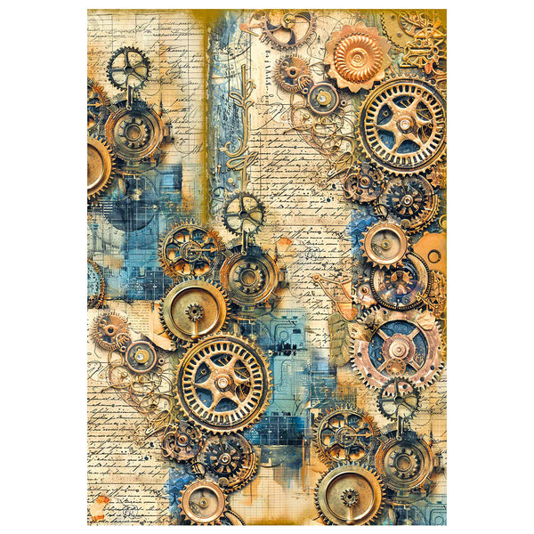 Past Time A4 Rice Paper 4pk