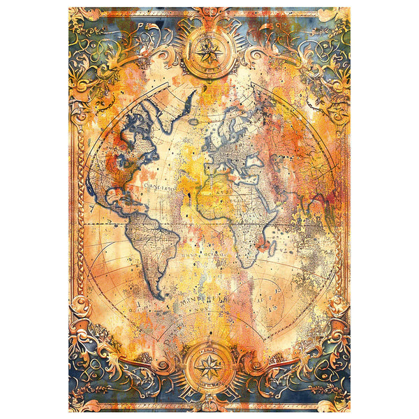 Past Time A4 Rice Paper 4pk