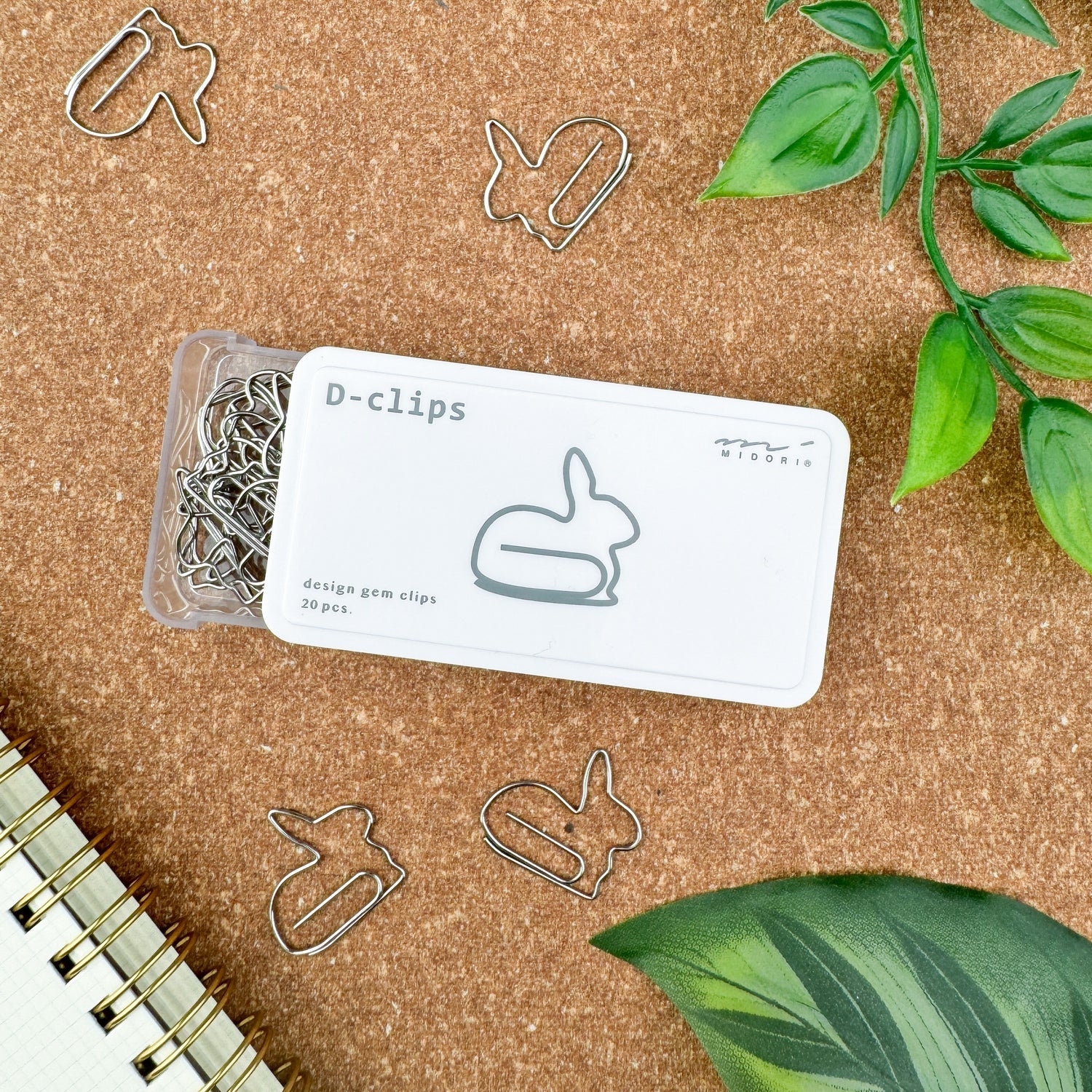 Rabbit D-Clips | Midori