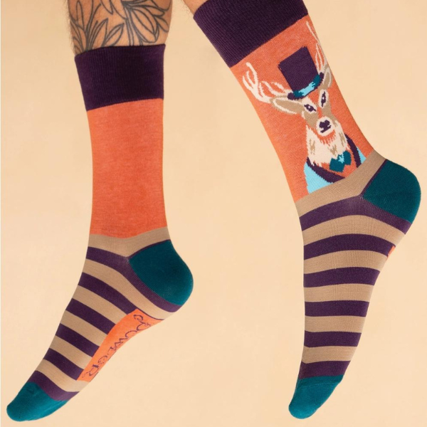 Men's Woodland Gentry Stag Socks
