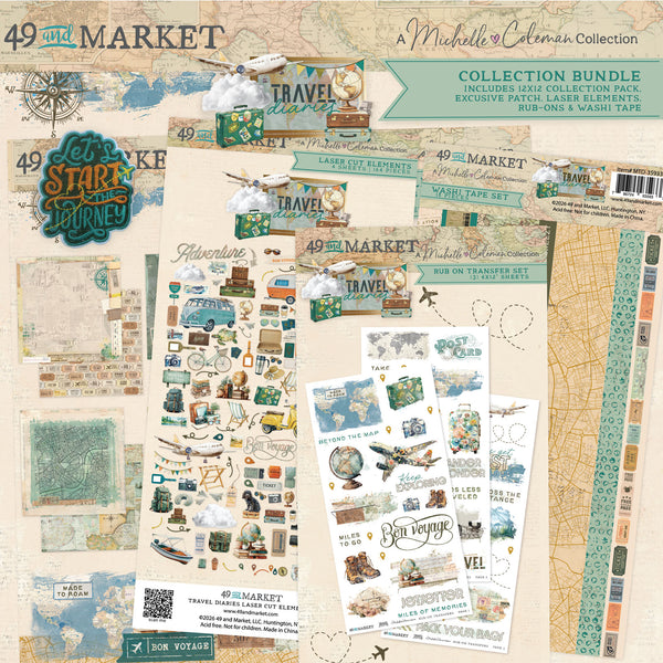Travel Diaries Collection Bundle {with exclusive patch!}