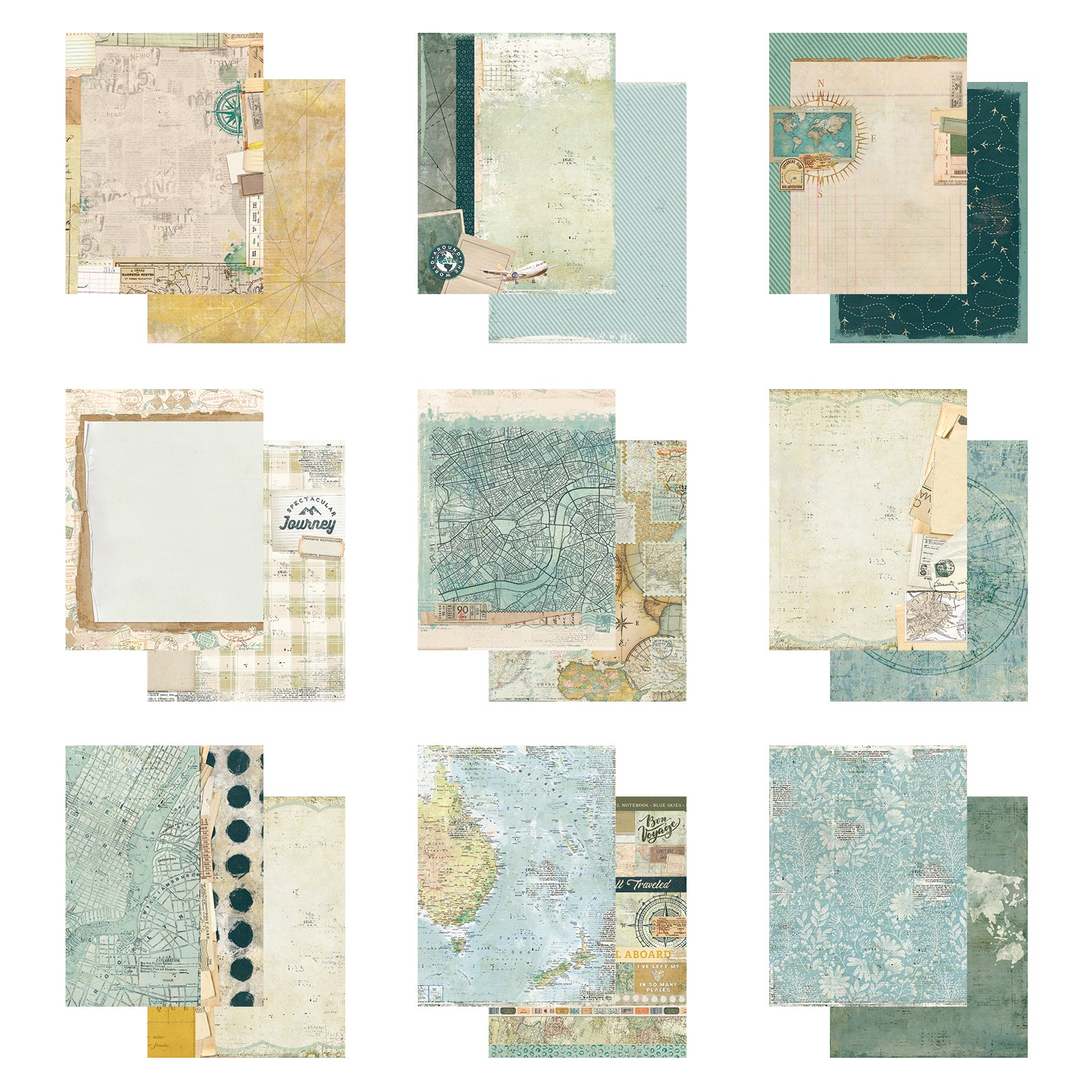 Travel Diaries 6x8 Collection Pack