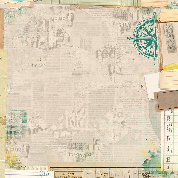 Travel Diaries 12x12 Collection Pack