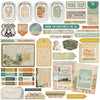 Travel Diaries Chipboard Elements
