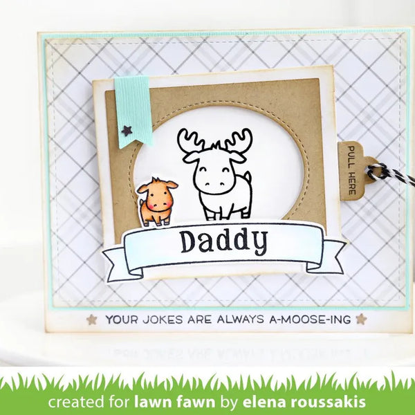 Push Here Clear Stamp Set