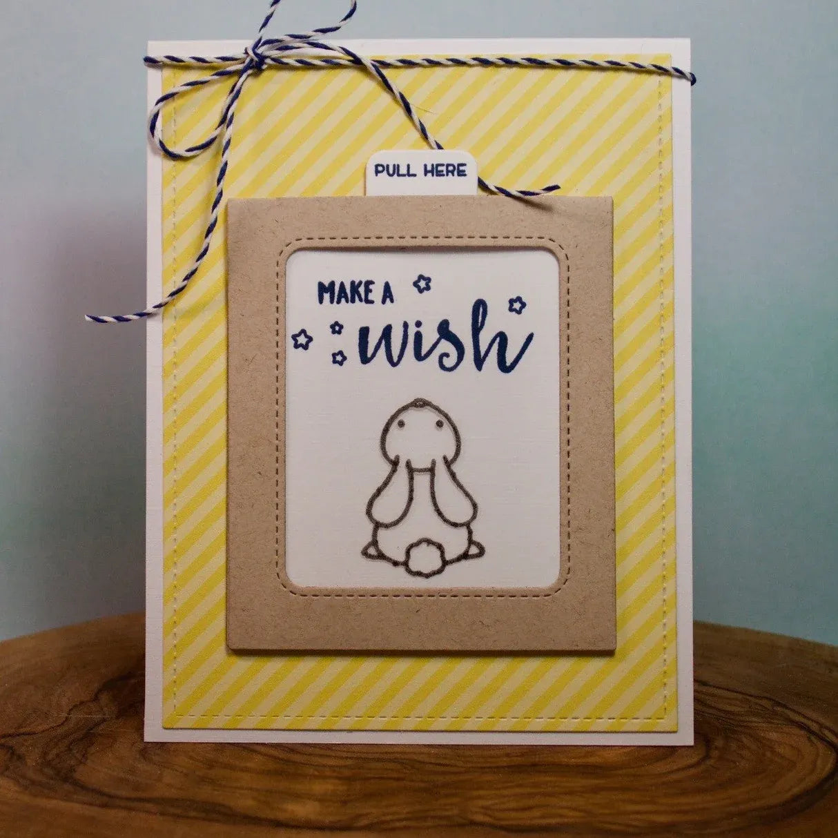 Push Here Clear Stamp Set
