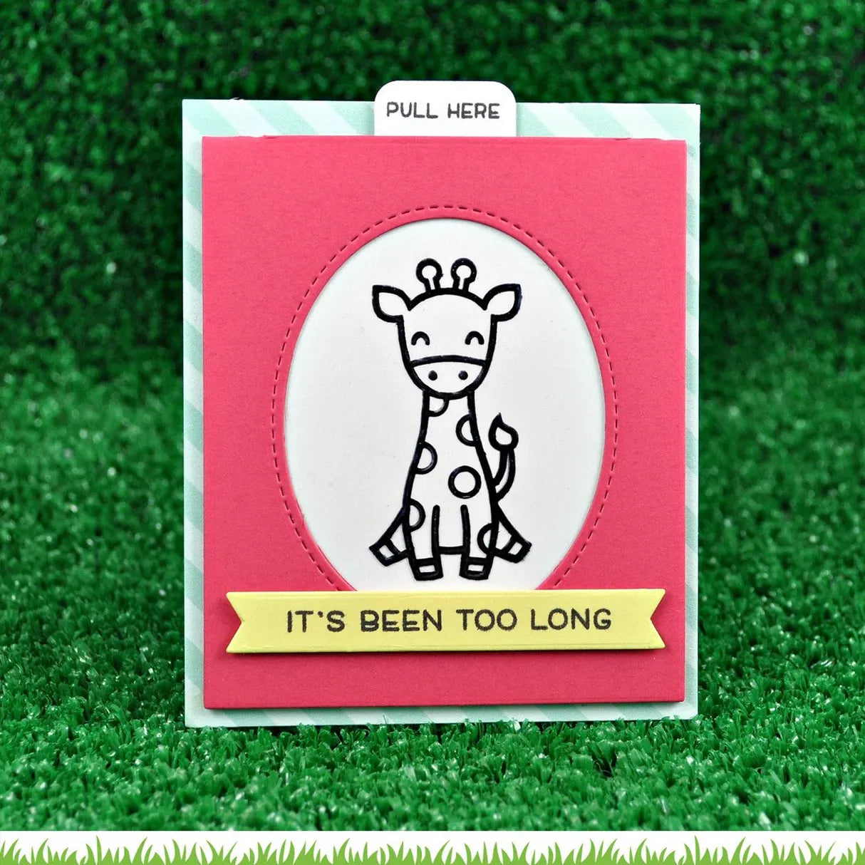 Push Here Clear Stamp Set