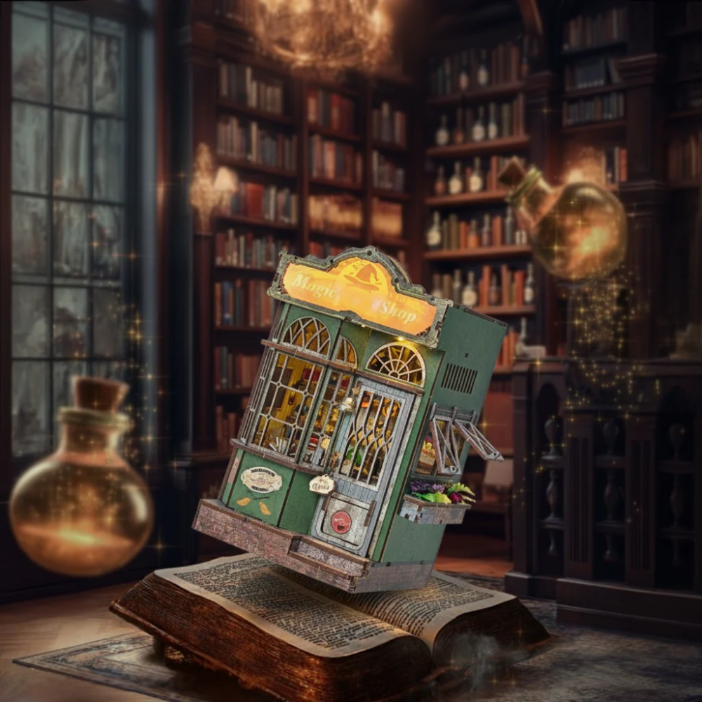 {coming soon!} Magic Shop Diorama Book Nook Kit