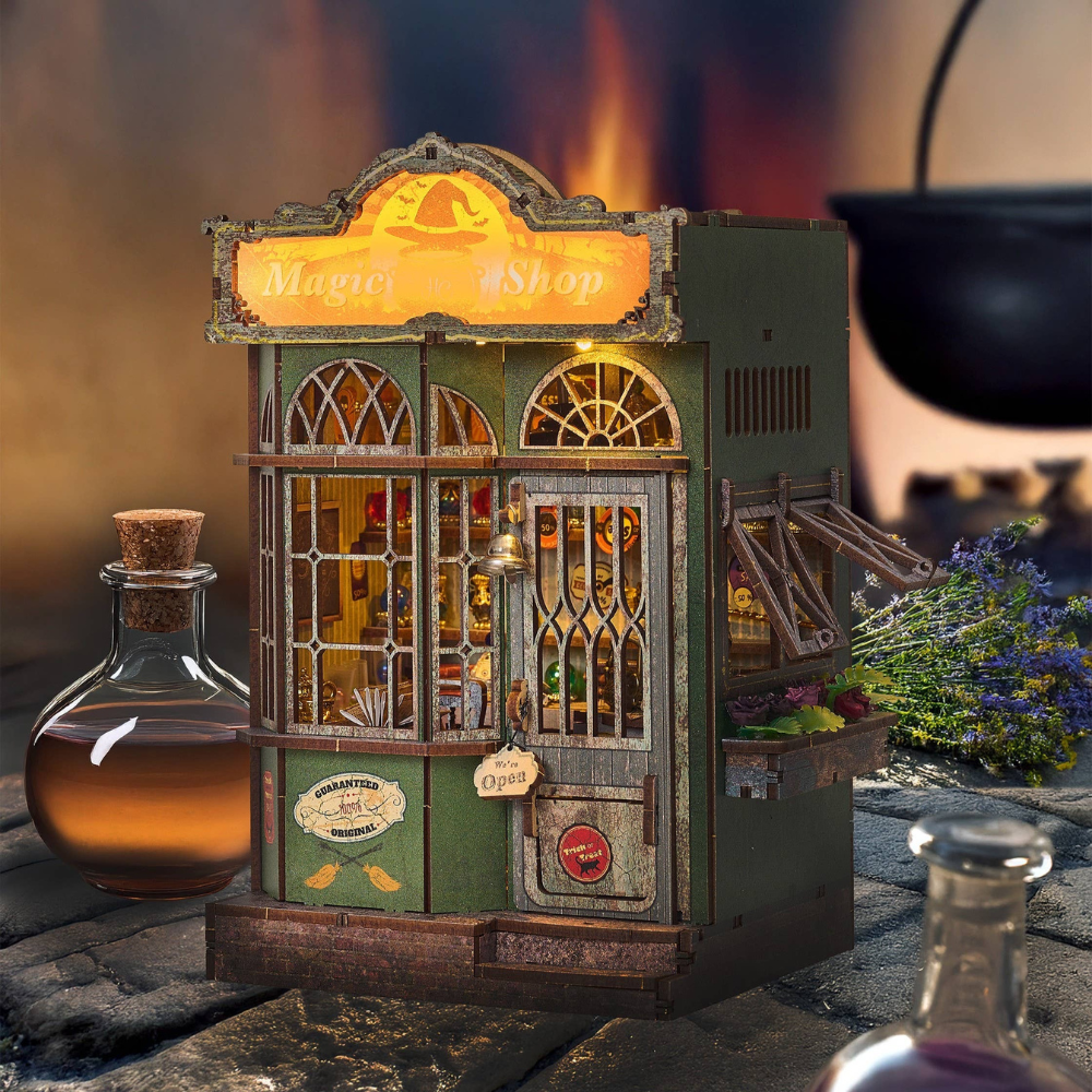 {coming soon!} Magic Shop Diorama Book Nook Kit