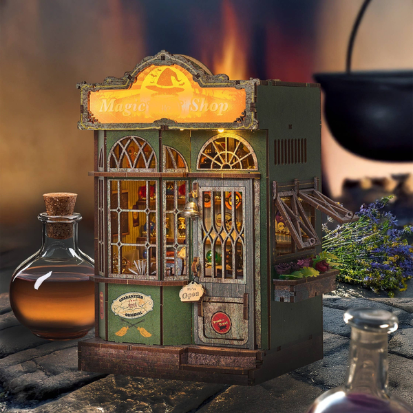 {coming soon!} Magic Shop Diorama Book Nook Kit