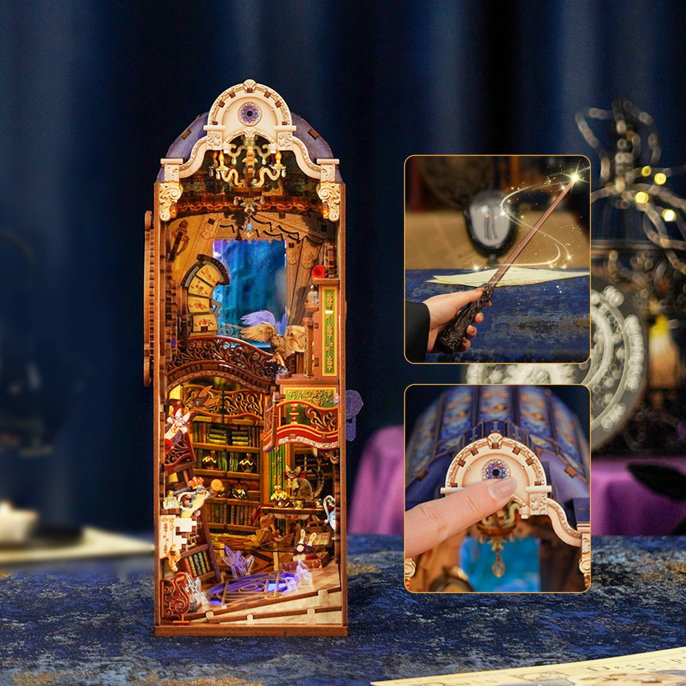 {coming soon!} Magical Library Diorama Book Nook Kit
