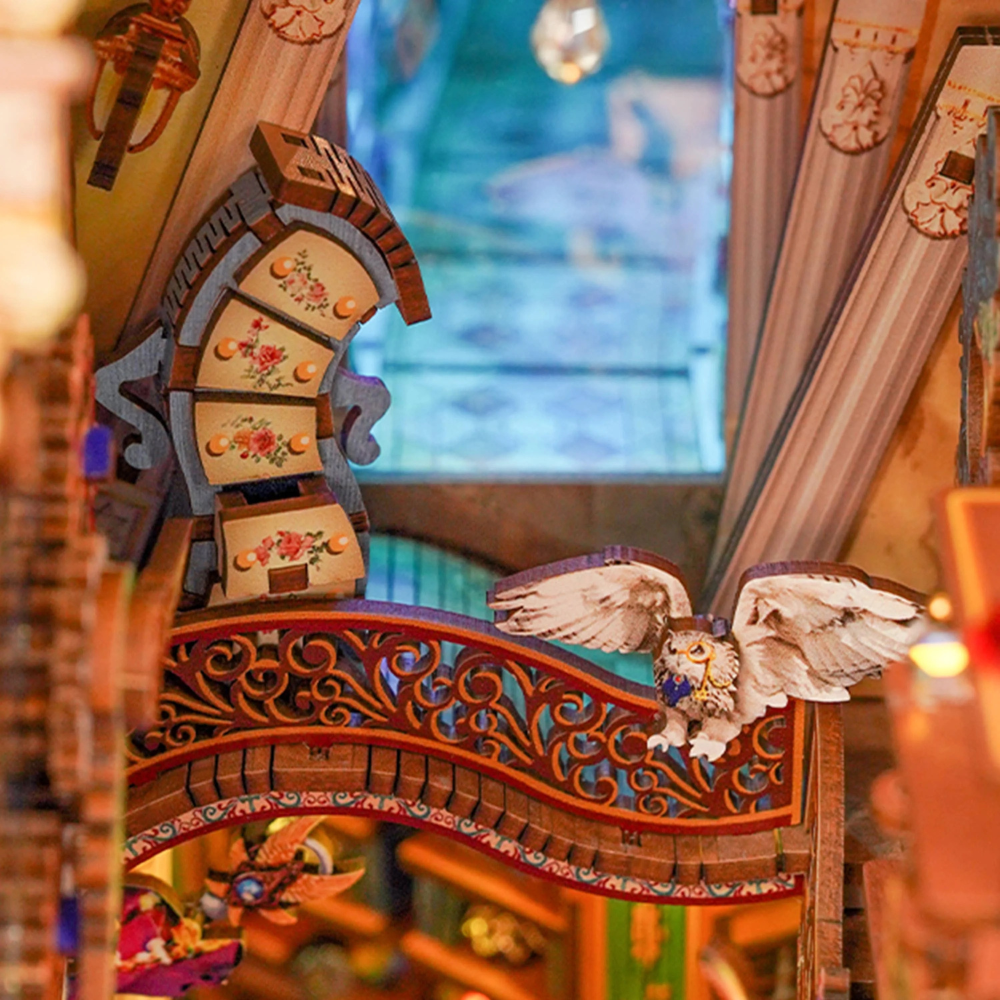 {coming soon!} Magical Library Diorama Book Nook Kit