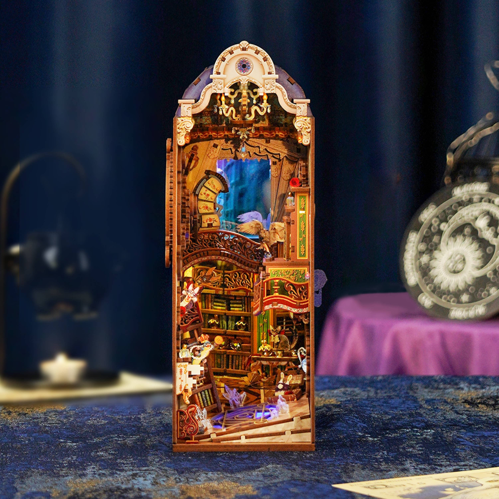 {coming soon!} Magical Library Diorama Book Nook Kit