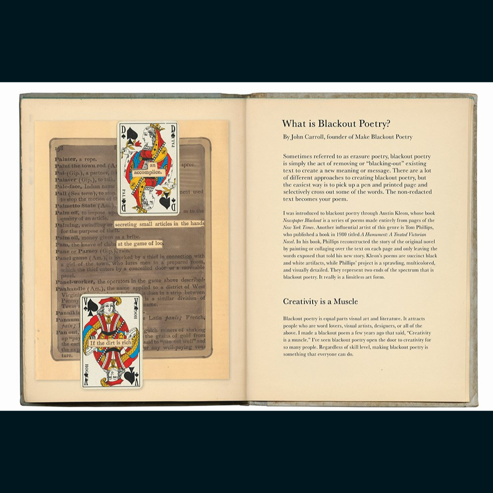 Make Blackout Poetry: Turn These Pages into Poems