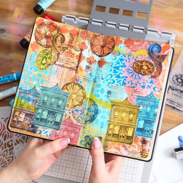 Build It A5 Stamp + Stencil Set | Mark Montano
