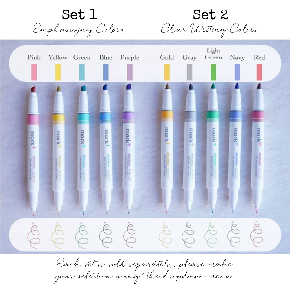 Mark+ 2-Way Marker Sets